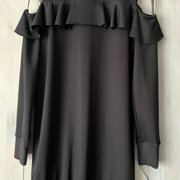 BCBG Generation Black Cold-Shoulder Dress - Picture 4 of 9